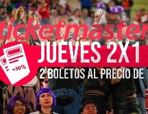 Estos conciertos agendados en Jalisco se encuentran al 2x1 en Ticketmaster. EL INFORMADOR / ARCHIVO