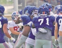 Los Giants no controlaron sus emociones. ESPECIAL