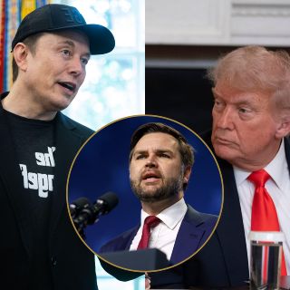 Trump es defendido por JD Vance ante la disputa con Musk