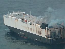 Las autoridades estadounidenses aún evaluan los daños de la embarcación. EFE/ Guardia Costera EEUU