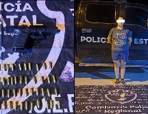 El par de detenciones ocurren en el marco del plazo impuesto por Pablo Lemus para pacificar Teocaltiche. ESPECIAL / Policía Estatal