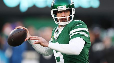 Aaron Rodgers jugará su temporada número 21 en la NFL, jugó con Green Bay Packers de 2005 a 2022 y con New York Jets en 2023 y 2024. AFP / ARCHIVO