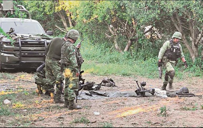 En Mayo, exmilitares colombianos fueron detenidos tras ataques con explosivos a soldados mexicanos. SUN