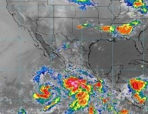 Este es el pronóstico de lluvias para hoy 08 de junio de 2025. ESPECIAL / SMN