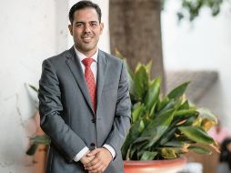 El presidente de la Asociación de Haciendas y Casonas de Jalisco, durante la conmemoración del 25 aniversario en Tlaquepaque. ESPECIAL