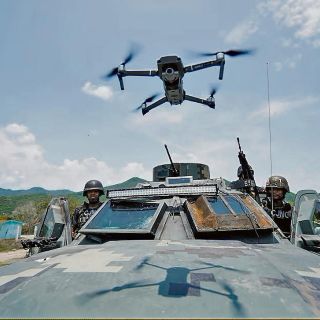 Fuerzas de seguridad logran triplicar decomiso de drones