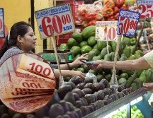 El índice de precios de la canasta de consumo mínimo, conformada por 170 productos y servicios, subió un 4.37 % a tasa anual. SUN / EL INFORMADOR / ARCHIVO