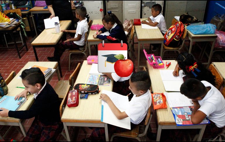 El ciclo escolar 2025-2026 será de 185 días. EL INFORMADOR / ARCHIVO