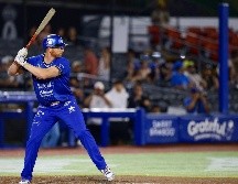 Kyle Garlick produjo tres carreras y pegó jonrón en la quinta entrada. CORTESÍA/Charros de Jalisco