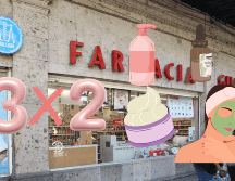 Farmacias Guadalajara, ofrece hoy, 11 de junio, ofertas del 2x1 y 3x2 en productos seleccionados. ESPECIAL/ FARMACIA GUADALAJARA