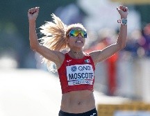 La atleta de 30 años, Citlali Moscote, entre otros logros, fue campeona panamericana en Santiago 2023. AFP / ARCHIVO