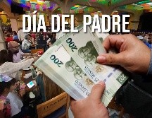 Esta es la cantidad que se suele gastar para celebrar el Día del Padre. EL INFORMADOR / ARCHIVO