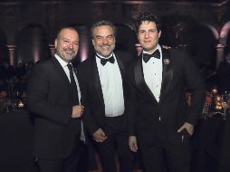 Fernando Santibáñez, Ricardo Vázquez y Emmanuel Sánchez. GENTE BIEN JALISO / C. Jimeno