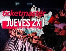 Todos estos conciertos en Guadalajara están al 2x1 en Ticketmaster. EL INFORMADOR / ARCHIVO