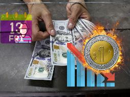 El dólar estadounidense mostró una apreciación significativa en viernes 13 tras el escalamiento de las tensiones en Medio Oriente. EL INFORMADOR / ARCHIVO