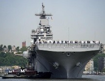 Los navíos ya se encontraban en la región y están equipados con misiles balísticos y de crucero. AP / ARCHIVO