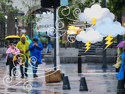 El Servicio Meteorológico Nacional (SMN) reportó que al sur del país, se mantiene la vigilancia de una zona de baja presión con potencial de desarrollo ciclónico en los próximos 7 días. EL INFORMADOR / ARCHIVO