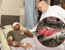 Vishwash Kumar Ramesh en el hospital después de que Air India confirmó que era el único sobreviviente de las 242 personas que iban a bordo de un Boeing 787 Dreamliner. AP/Ministerio Interior de India EFE/R. Gupta