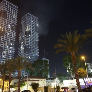 AL MOMENTO: Se registran explosiones de misiles en Tel Aviv