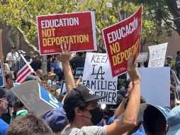 Trump ha decidió movilizar a miles de efectivos de la Guardia Nacional para sofocar las protestas. EFE/ARCHIVO