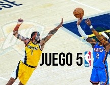 Thunder y Pacers se enfrentarán con la serie empatada en el Juego 5 de las Finales de la NBA. EFE / ARCHIVO
