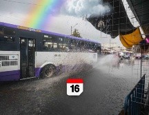 Las lluvias podrían originar el incremento en los niveles de ríos y arroyos, deslaves, inundaciones, encharcamientos y visibilidad reducida. SUN / ARCHIVO