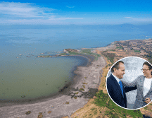 El alcalde informó que continúa el proceso para firmar un convenio con la Comisión Nacional del Agua (CONAGUA), a fin de que el municipio tenga facultades legales para intervenir en las zonas federales del Lago de Chapala que han sido invadidas ilegalmente. ESPECIAL/ EL INFORMADOR/ A. Navarro.