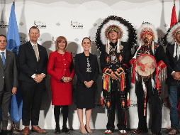 Claudia Sheinbaum se encuentra en Canadá, en lo que supone su tercer viaje internacional desde que asumió la Presidencia el 1 de octubre de 2024. SUN / ESPECIAL