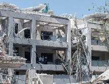 También en Irán, los bombardeos volvieron a retumbar en las calles de Teherán durante la madrugada y en horas de la tarde los proyectiles cayeron sin cesar durante media hora. EFE/ M. GIBELLI