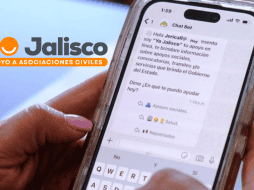 El asistente virtual opera las 24 horas del día y se puede contactar enviando un mensaje al número 33-5110-3009. GOBIERNO DE JALISCO
