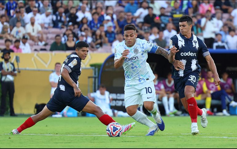 Monterrey se encargó de contener el asedio provocado por la posesión de balón que generaron los italianos. IMAGO7.