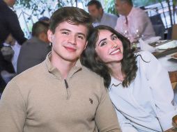 Miguel Ramírez y Paulina Mora celebrando el sexto aniversario de Mochomos Guadalajara. GENTE BIEN JALISCO / C. Jimeno