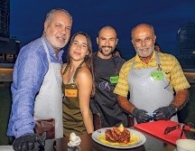 Guillermo Carrillo, Paulina Carrillo, Bernardo Pavón y Miguel Pavón. GENTE BIEN JALISCO / A. Rodríguez