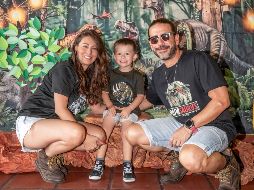 Pamela Ortiz, León Laveaga y Braulio Laveaga. GENTE BIEN JALISCO / A. Rodríguez