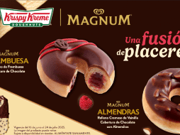 La nueva colección presenta tres irresistibles variedades inspiradas en los sabores más icónicos de la marca. CORTESÍA/ Krispy Kreme México.