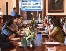 Autoridades estatales se reunieron con integrantes del colectivo Pueblos en la Defensa del Lago de Chapala. CORTESÍA