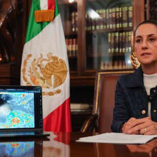 Sheinbaum emite mensaje ante impacto del huracán 'Erick' como categoría 3