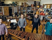 Ensamble Tambuco, reconocido ensamble de percusiones mexicano, famoso por su virtuosismo y exploración de la música contemporánea y vanguardista. CORTESÍA