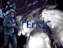 Se prevé que, en el transcurso de la mañana, “Erick” empiece a debilitarse sobre el occidente de Oaxaca y oriente de Guerrero, sin embargo, continuará dejando lluvias puntuales torrenciales en dichos estados. EFE / SUN / ARCHIVO