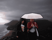 Las bandas nubosas del huracán 