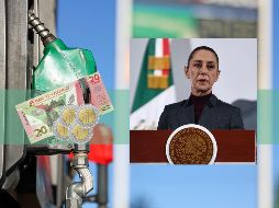 Sheinbaum reveló que existe un mecanismo que permite mantener los combustibles a buen precio ante cualquier escalada de precios. EL INFORMADOR / SUN / RDB
