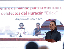 La gobernadora de Guerrero, Evelyn Salgado, hizo un llamado a la población, a mantenerse alerta y seguir las indicaciones oficiales por el huracán 