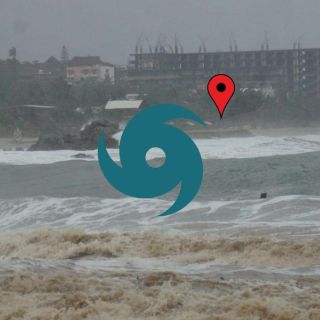 Esta es la ubicación del huracán "Erick" tras degradarse a categoría 1