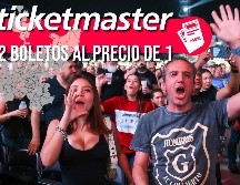 Ticketmaster tiene al 2x1 todos estos conciertos en el Área Metropolitana de Guadalajara. EL INFORMADOR / ARCHIVO
