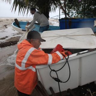 Por huracán "Erick", desconectan sensores sísmicos en Oaxaca y Guerrero