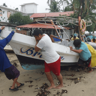 A esta hora de HOY se espera que el huracán "Erick" desaparezca