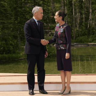 Sheinbaum revela de qué habló con Mark Carney en la Cumbre G7