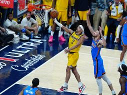 El esfuerzo colectivo de los Pacers dictó el rumbo del sexto encuentro ante el Thunder. EFE/B. Spurlock