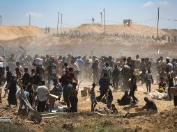 En lo que va de viernes, al menos 70 palestinos han muerto en diferentes ataques israelíes. EFE/ARCHIVO