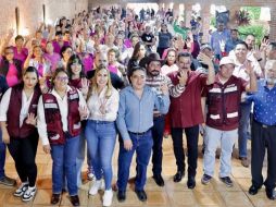 Erika Pérez invitó a los participantes de estas asambleas a convertirse en promotores de una afiliación consciente. CORTESÍA.